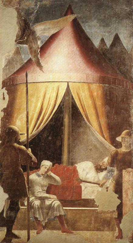 Piero della Francesca The Dream of Constantine oil painting image